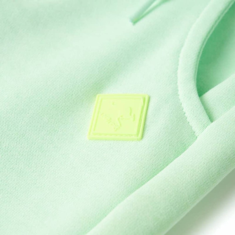 Élénkzöld gyerek melegítőnadrág 92