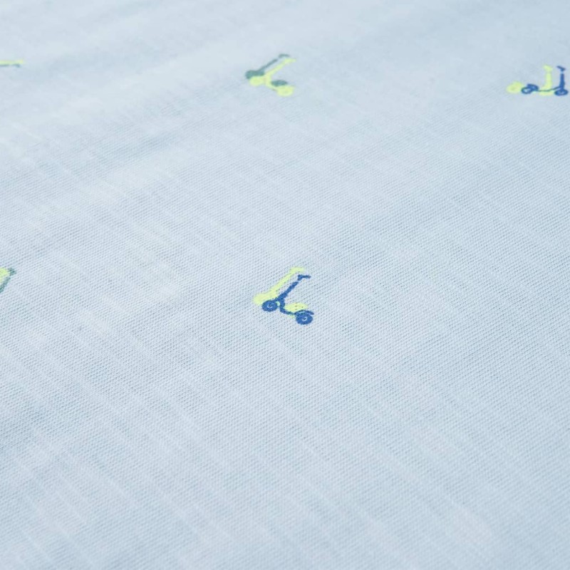 Világoskék gyerekpóló 140