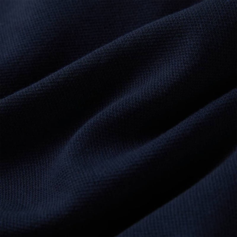 Tengerészkék gyerekpulóver cipzárral 128