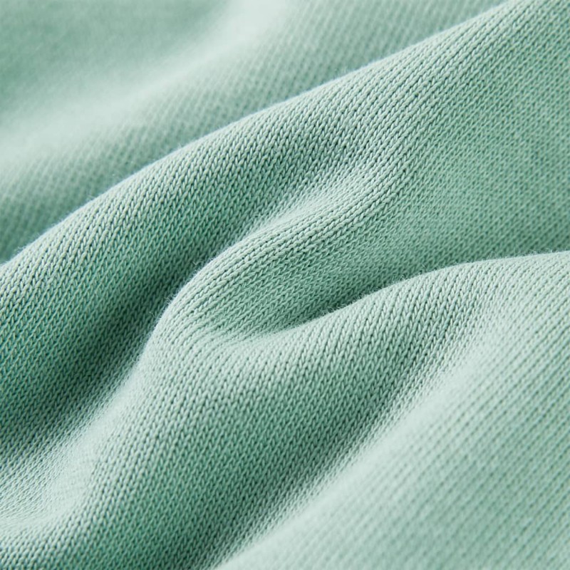 Világos khaki gyerekpulóver 140