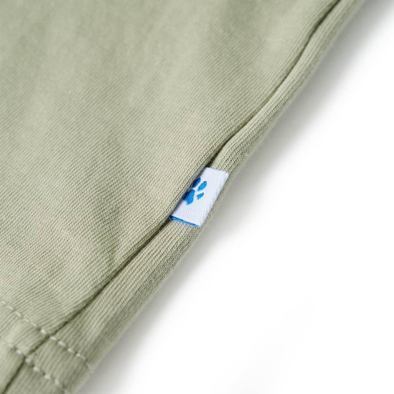 Világos keki rövid ujjú gyerekpóló 92