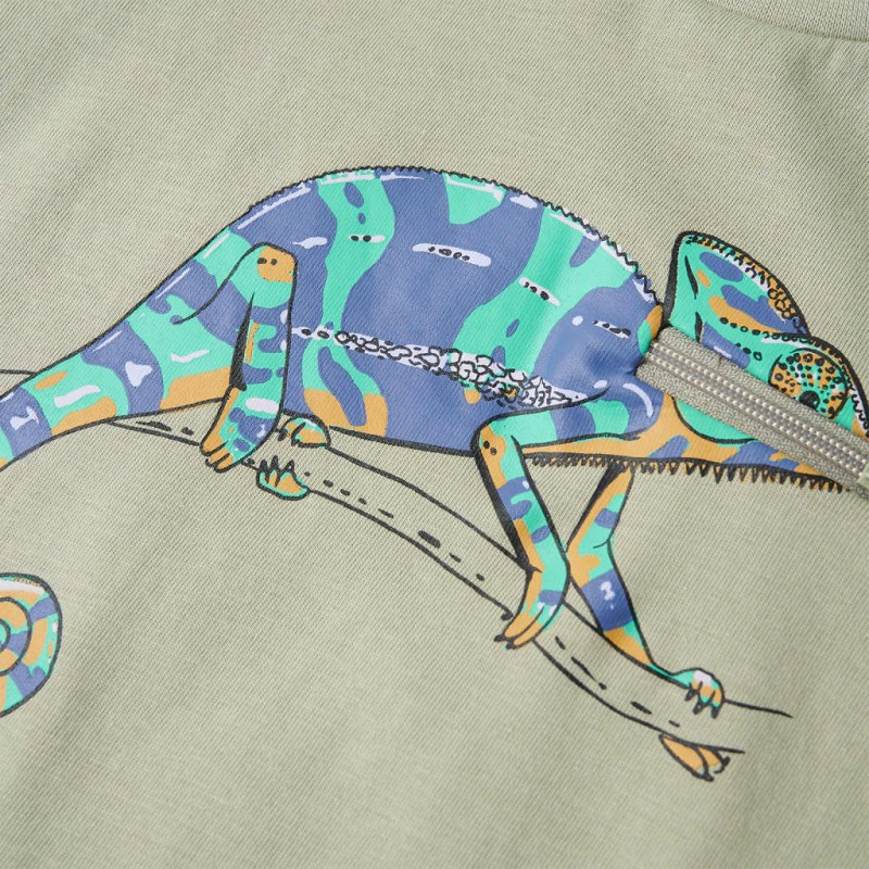 Világos keki rövid ujjú gyerekpóló 104