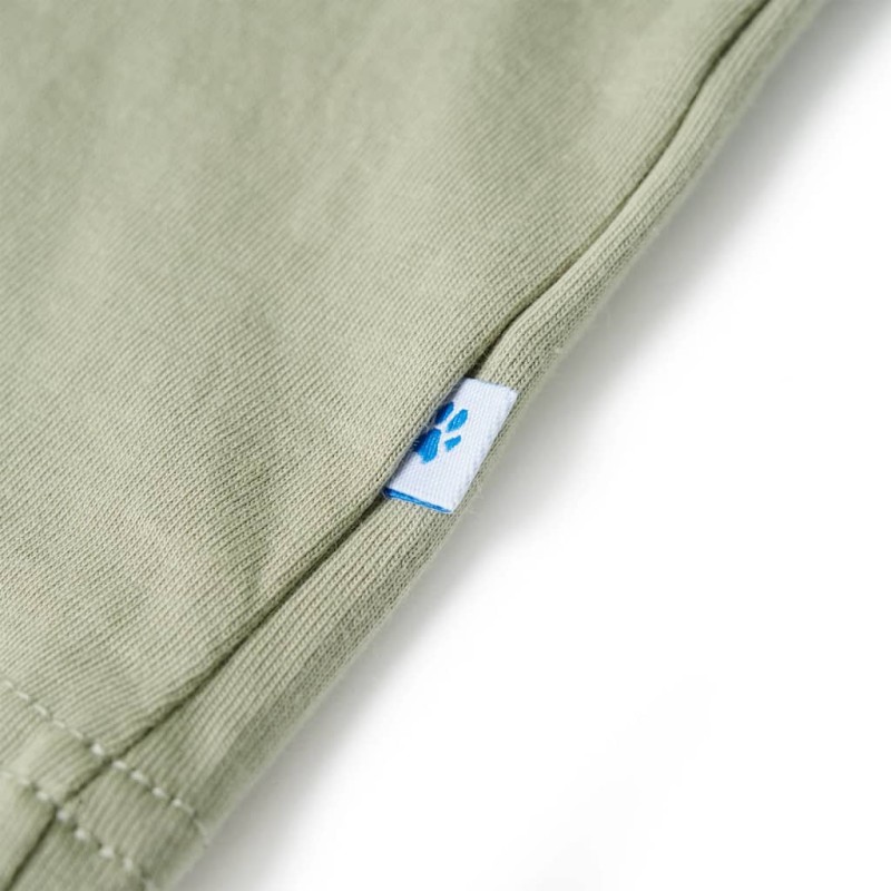 Világos keki rövid ujjú gyerekpóló 128