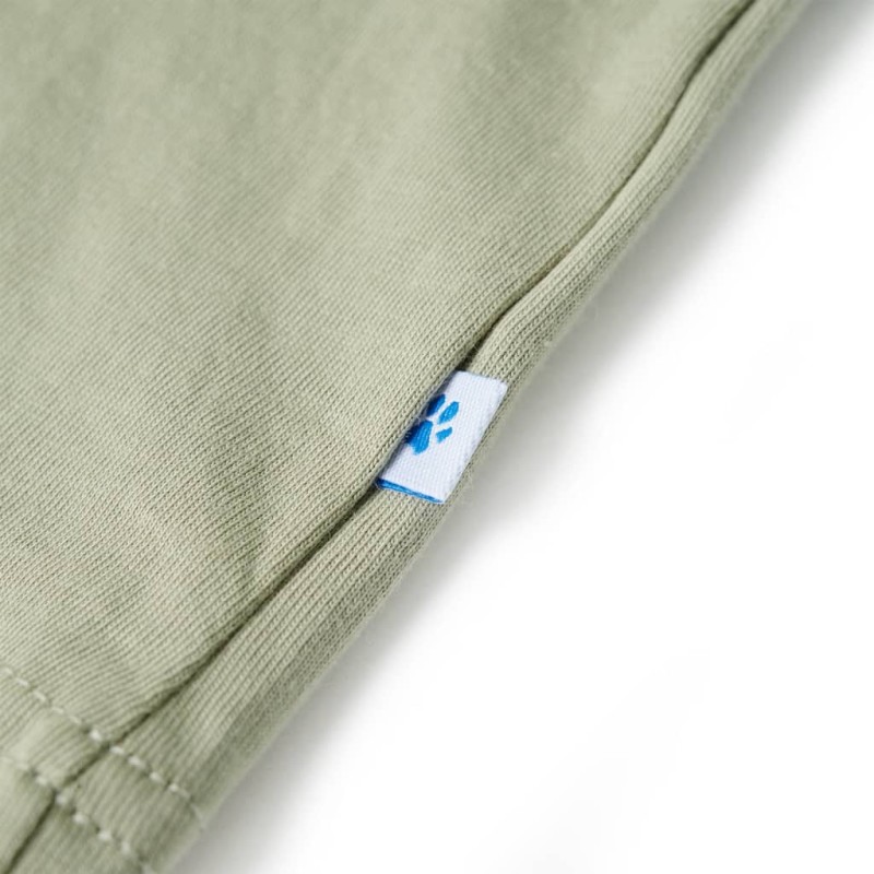 Világos keki rövid ujjú gyerekpóló 140