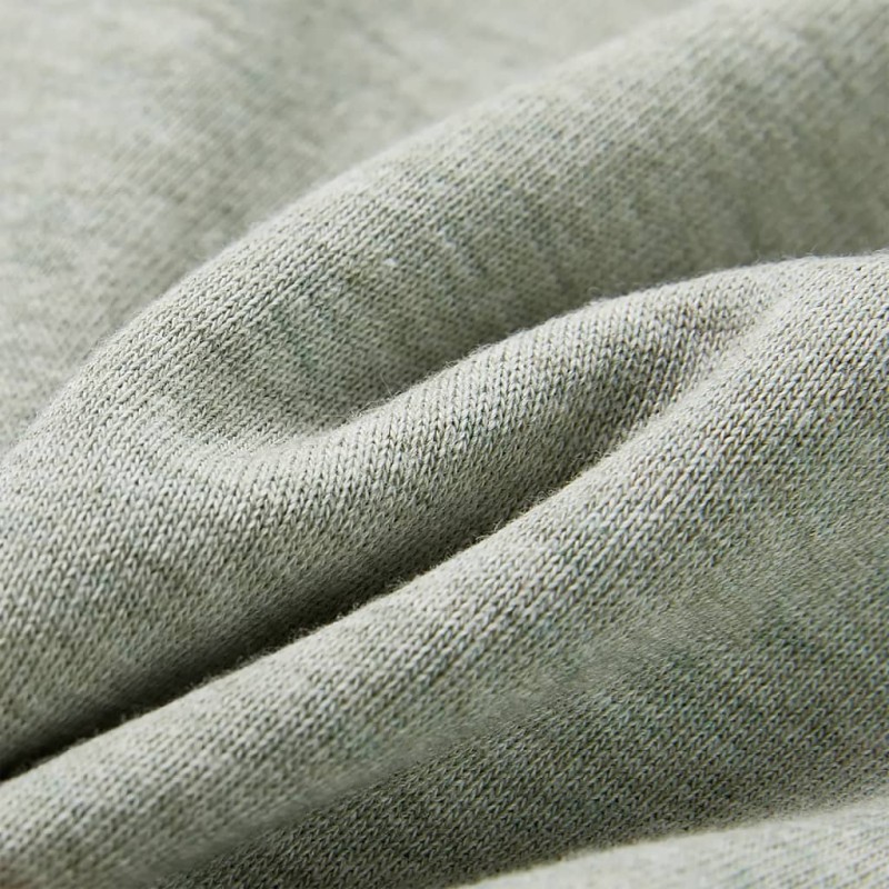 Világos khaki melange gyerek pulóver 116