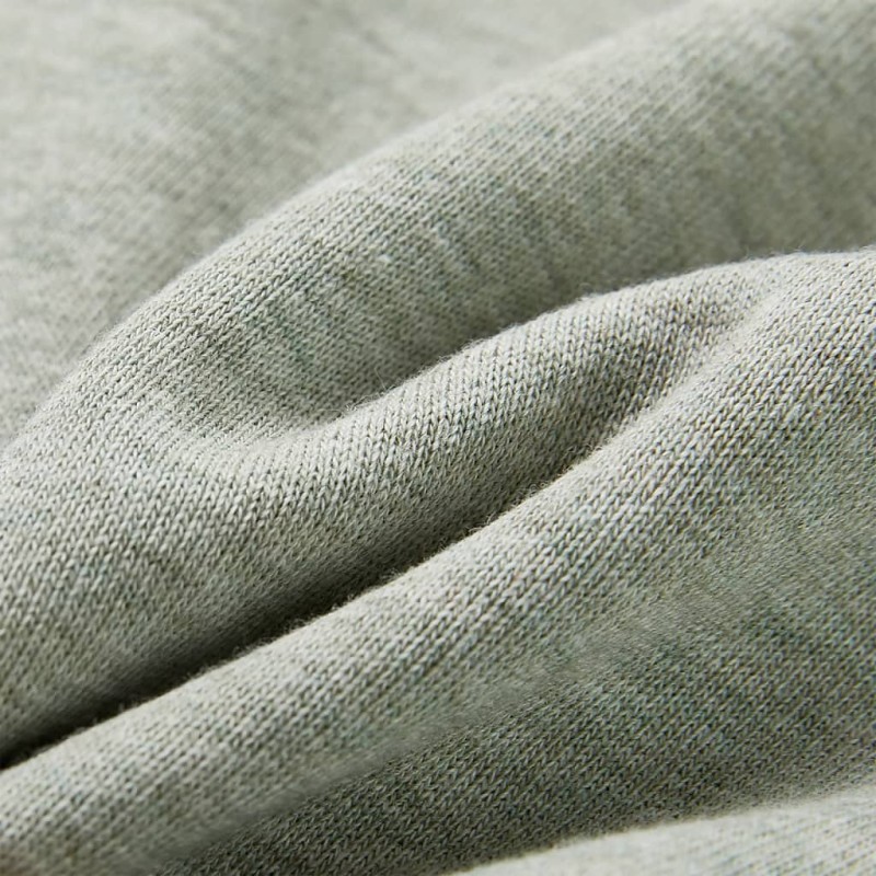 Világos keki melange gyerekpulóver 128