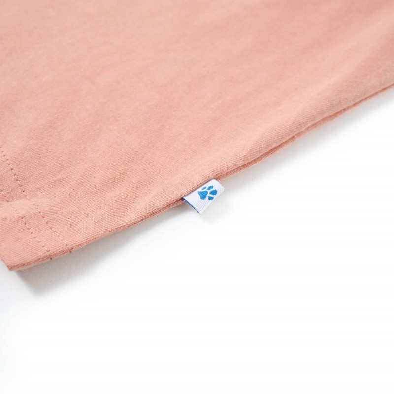 Halvány narancssárga gyerekpóló 128