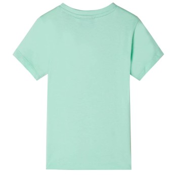 Világoszöld rövid ujjú gyerekpóló 116