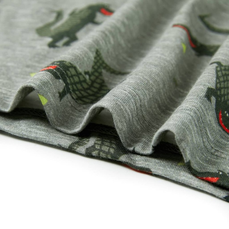 Világos keki melange gyerekpóló 104