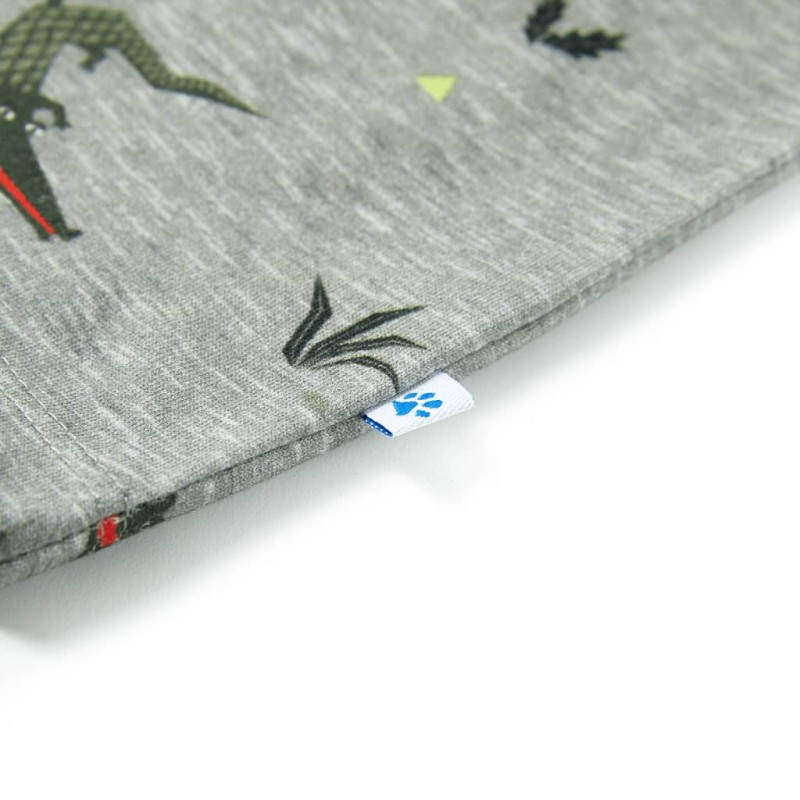 Világos keki melange gyerekpóló 140