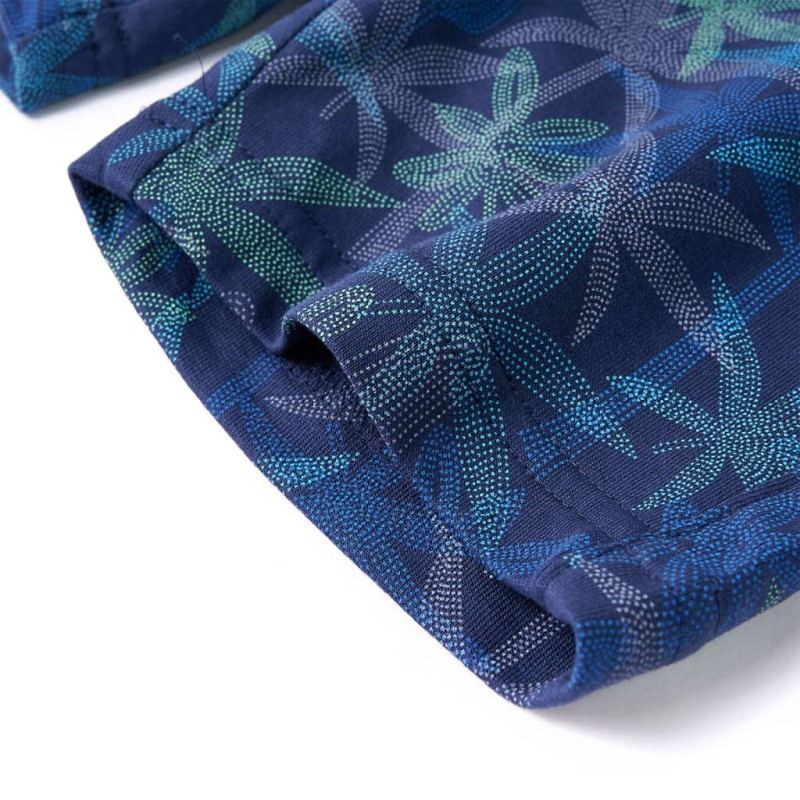 Tengerészkék gyerekrövidnadrág húzózsinórral 92