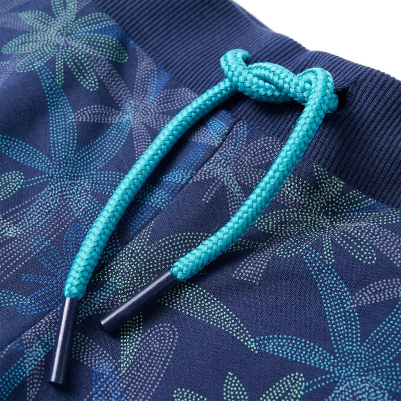 Tengerészkék gyerekrövidnadrág húzózsinórral 104