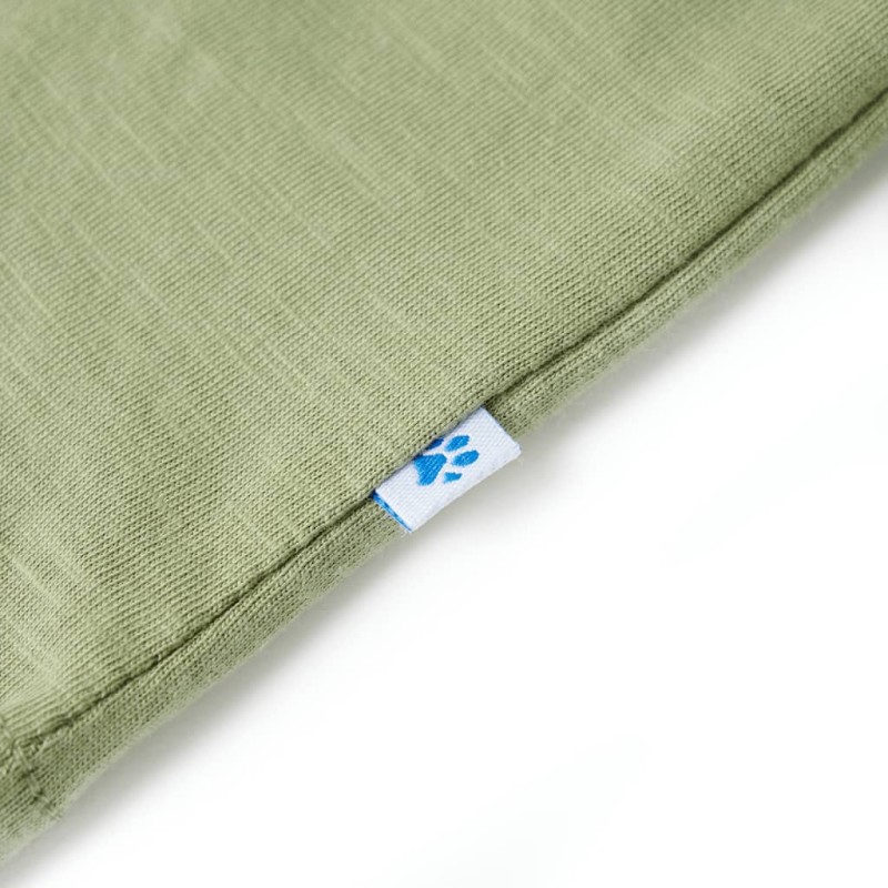 Világos khaki gyerekpóló 116