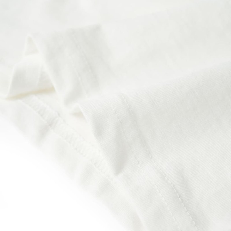 Ekrü színű gyerekpóló 140