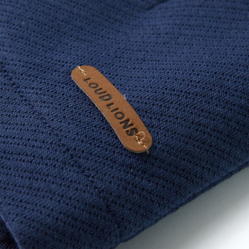 Sötétkék gyerek öltönykabát 104