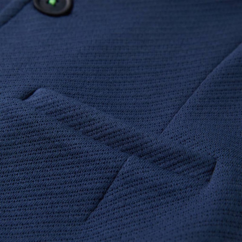 Sötétkék gyerek öltönykabát 128