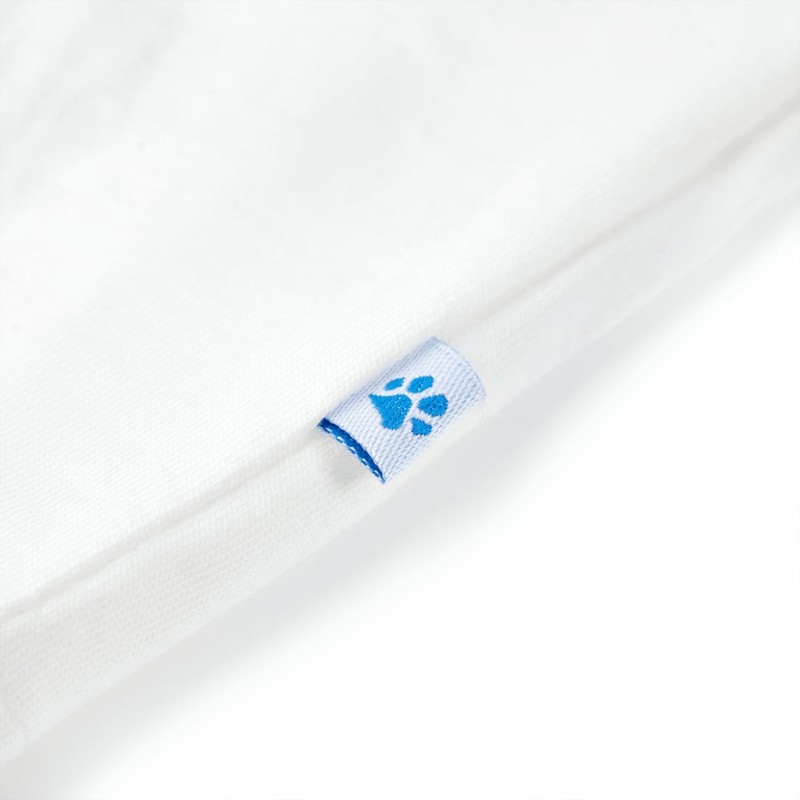 Ekrü színű rövid ujjú gyerekpóló 104