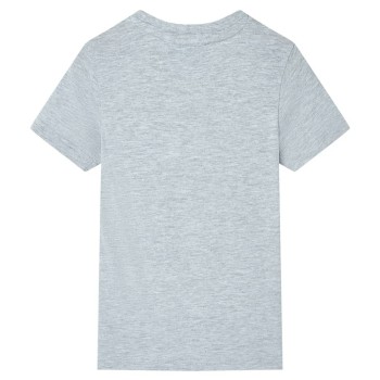 Szürke rövid ujjú gyerekpóló 92