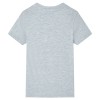 Gri rövid ujjú gyerekpóló 104