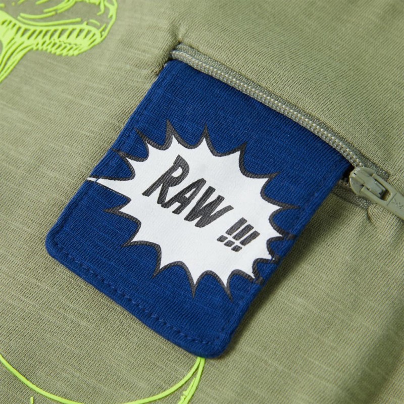 Világos keki rövid ujjú gyerekpóló 92