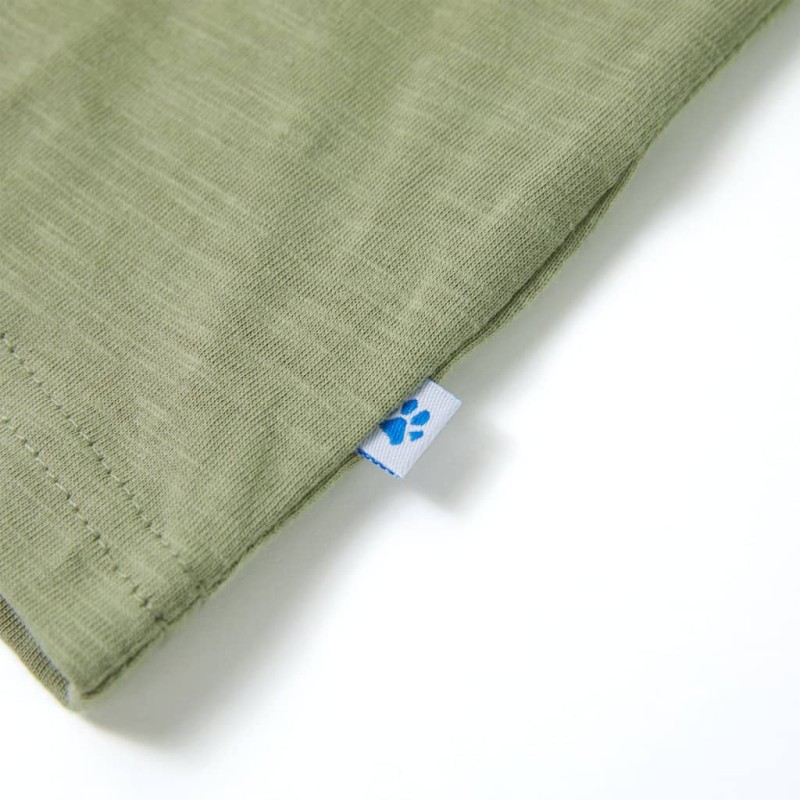 Világos keki rövid ujjú gyerekpóló 92