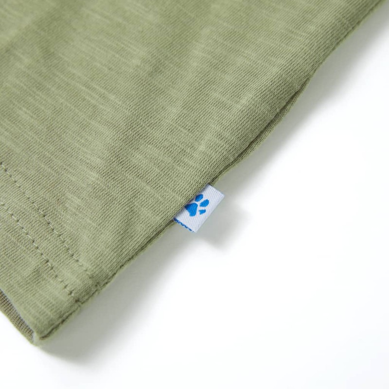 Világos keki rövid ujjú gyerekpóló 128