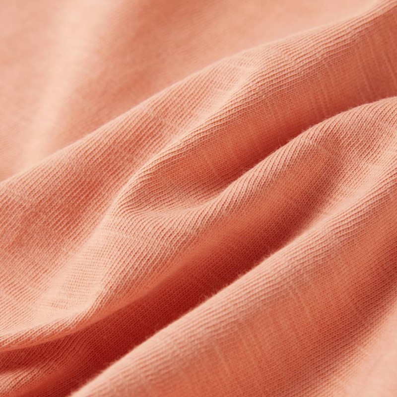 Világos narancssárga rövid ujjú gyerekpóló 128