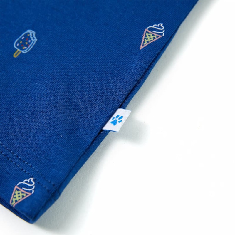 Sötétkék gyerek felső 116