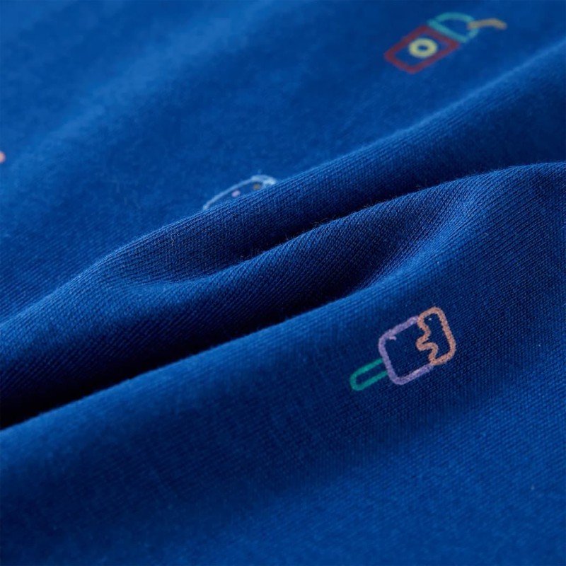 Sötétkék gyerek felső 140