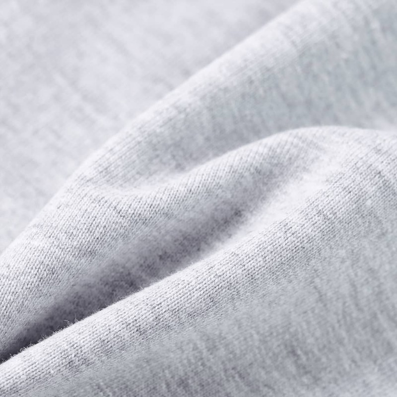 Szürke kapucnis gyerekpulóver cipzárral 128