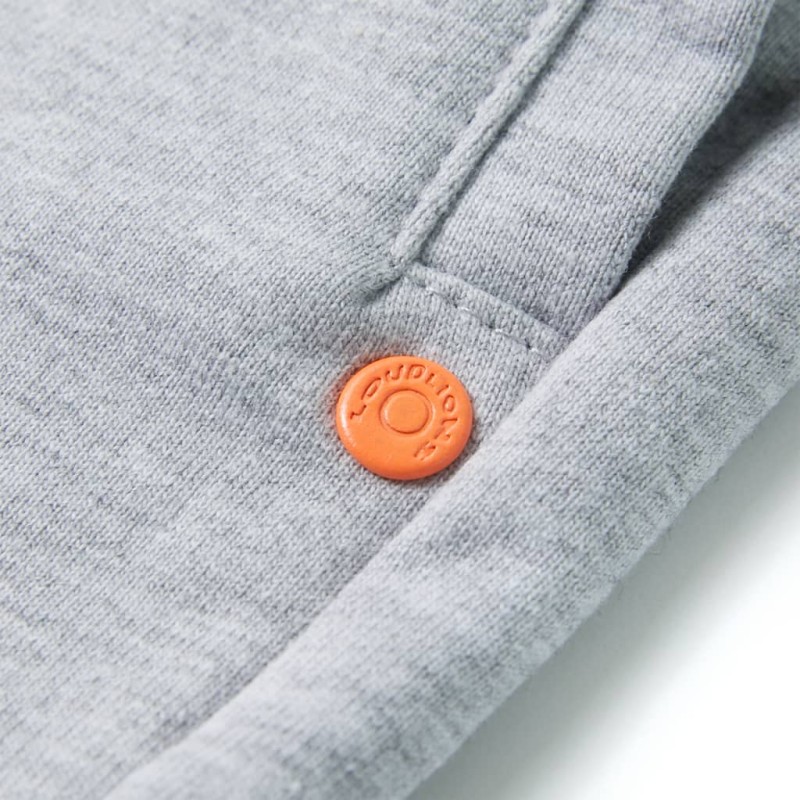 Szürke gyerekrövidnadrág húzózsinórral 116