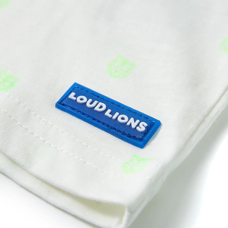 Ekrü színű gyerekpóló 128