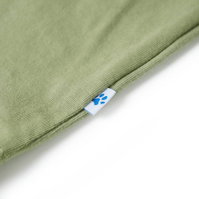 Világos khaki gyerekpóló 116