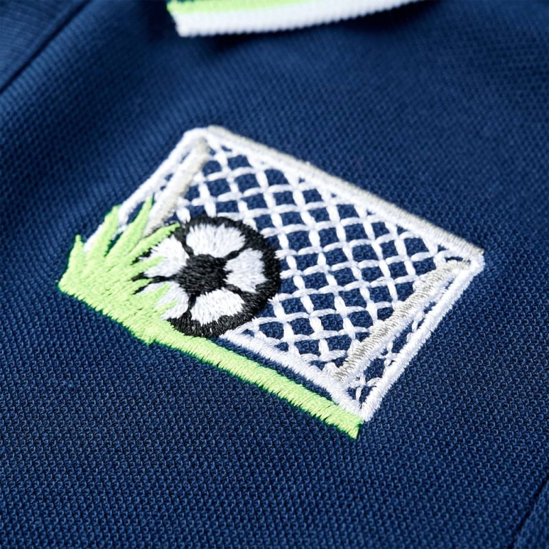 Tengerészkék gyerek pólóing 128