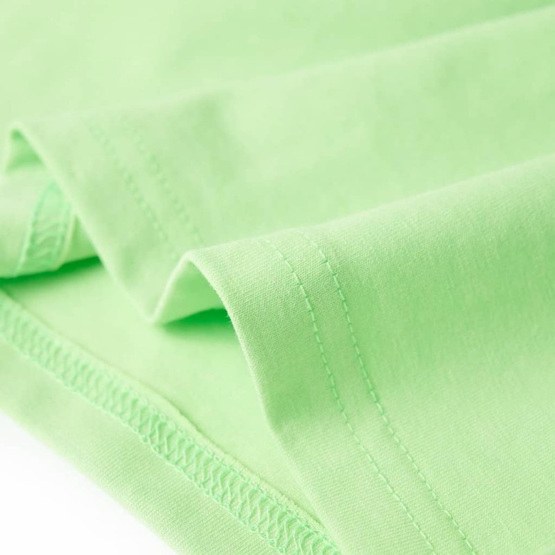 Neon zöld gyerekpóló 116