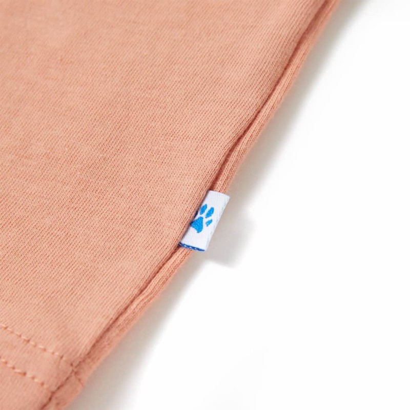 Világos narancssárga gyerek felső 140