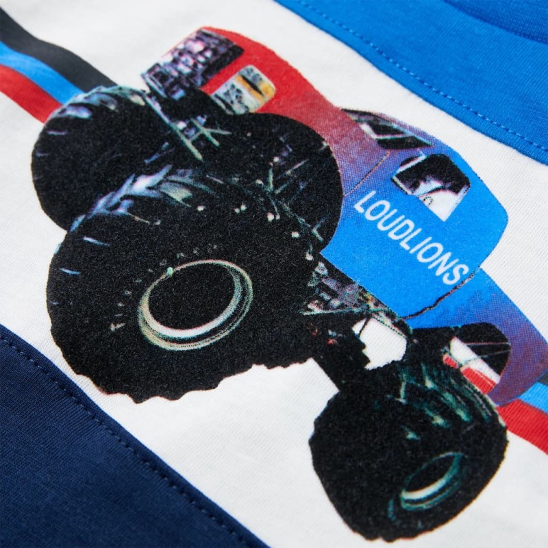 Kék és tengerészkék gyerekpóló 92