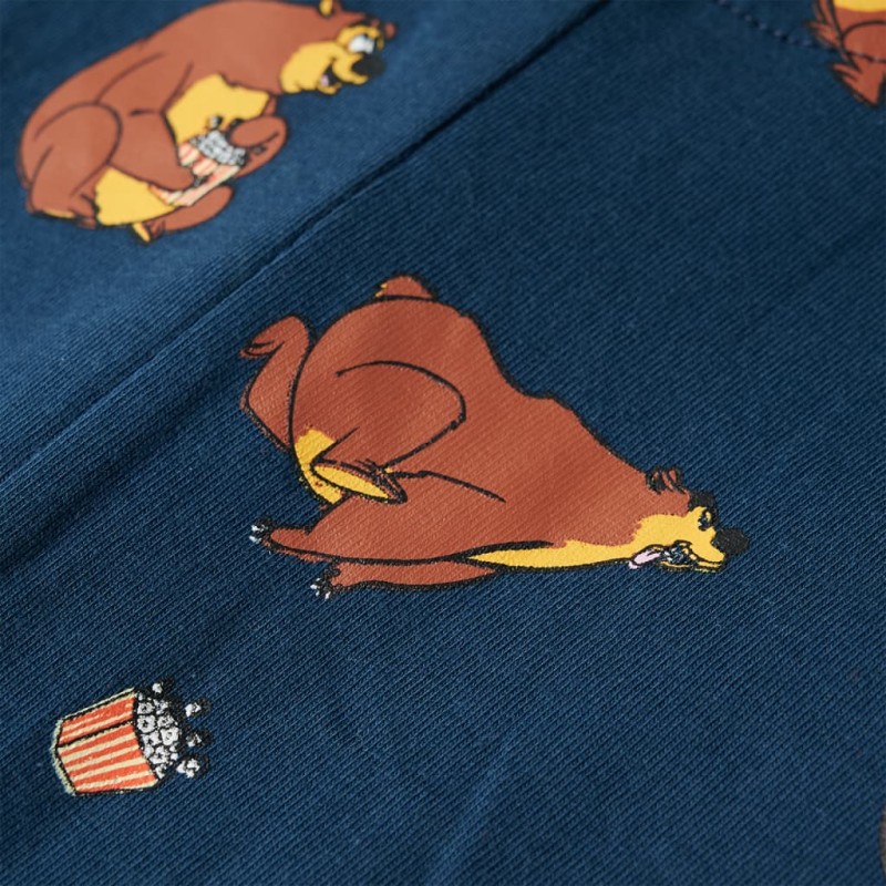 Farmerkék gyerek kezeslábas 140