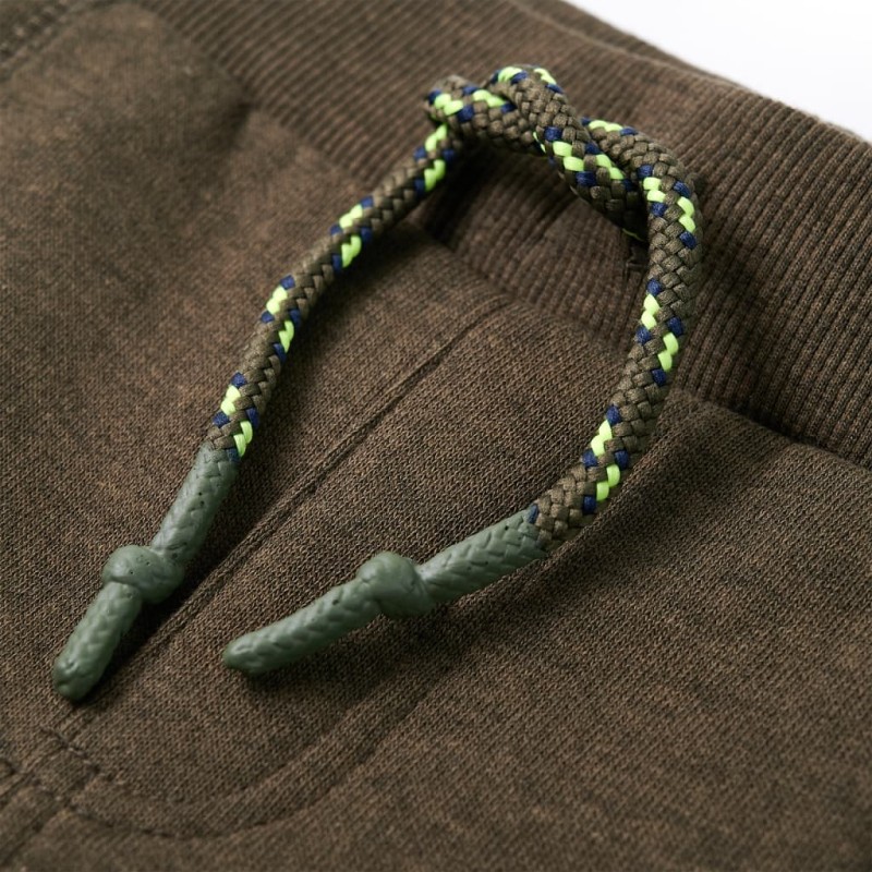 Khaki melange gyerek melegítőnadrág 92