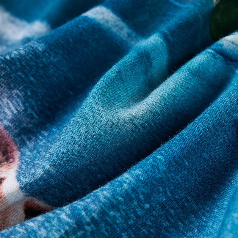 Tengerészkék hosszú ujjú gyerekpóló 92