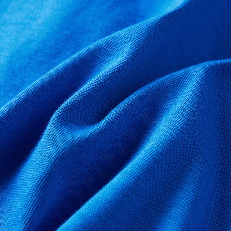 Kobaltkék hosszúujjú gyerekpóló 92