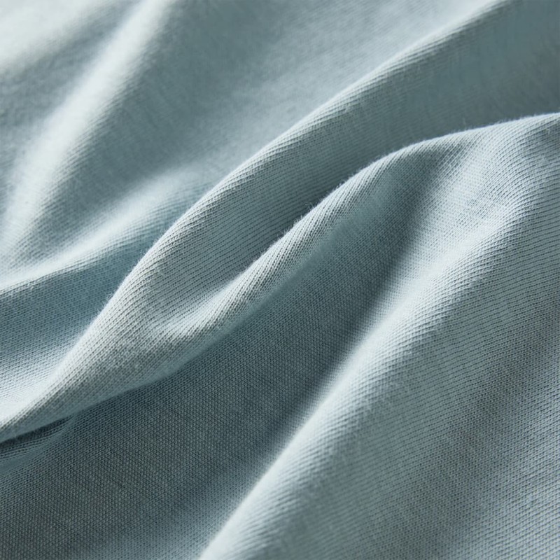 Világoskék hosszúujjú gyerekpóló 92