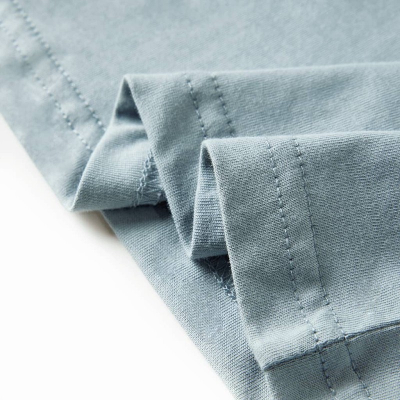 Világoskék hosszú ujjú gyerekpóló 104