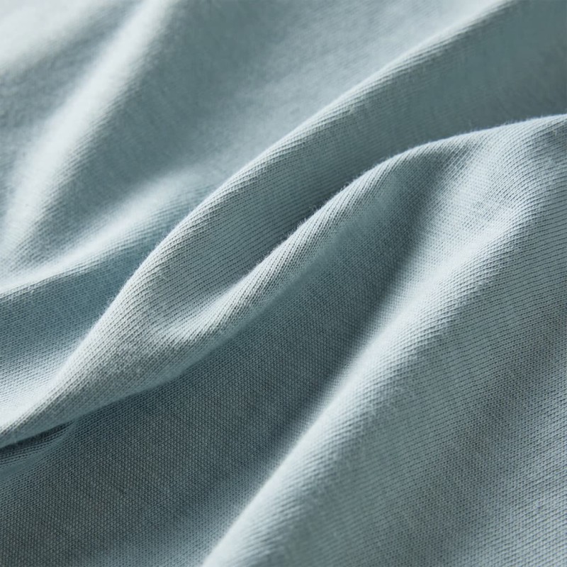 Világoskék hosszú ujjú gyerekpóló 116