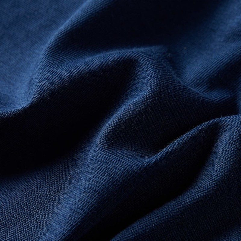 Tengerészkék hosszú ujjú gyerekpóló 104