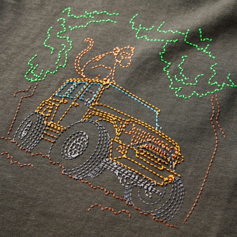 Keki hosszú ujjú gyerekpóló 92