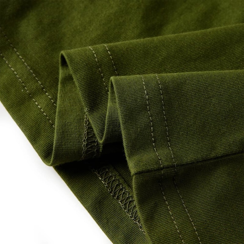 Sötét keki hosszú ujjú gyerekpóló 140