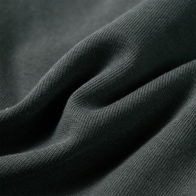 Sötét khaki gyerekpulóver 128