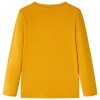 Okker hosszú ujjú gyerekpóló 104