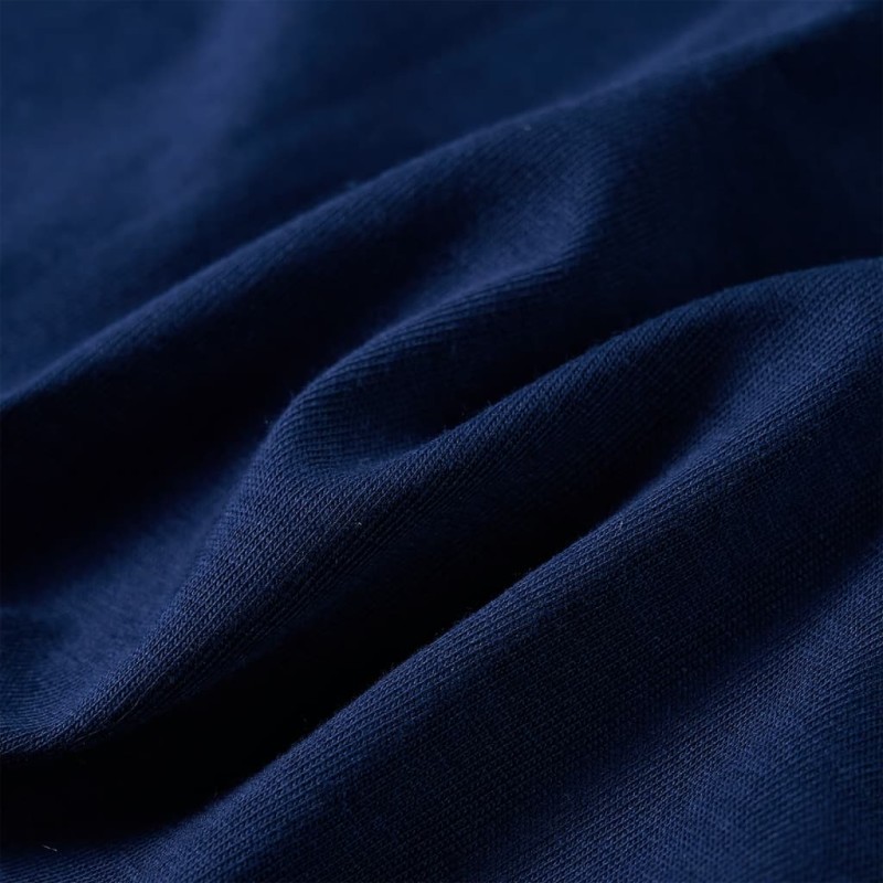 Tengerészkék hosszú ujjú gyerekpóló 92